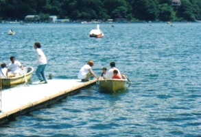 長野県の野尻湖です
